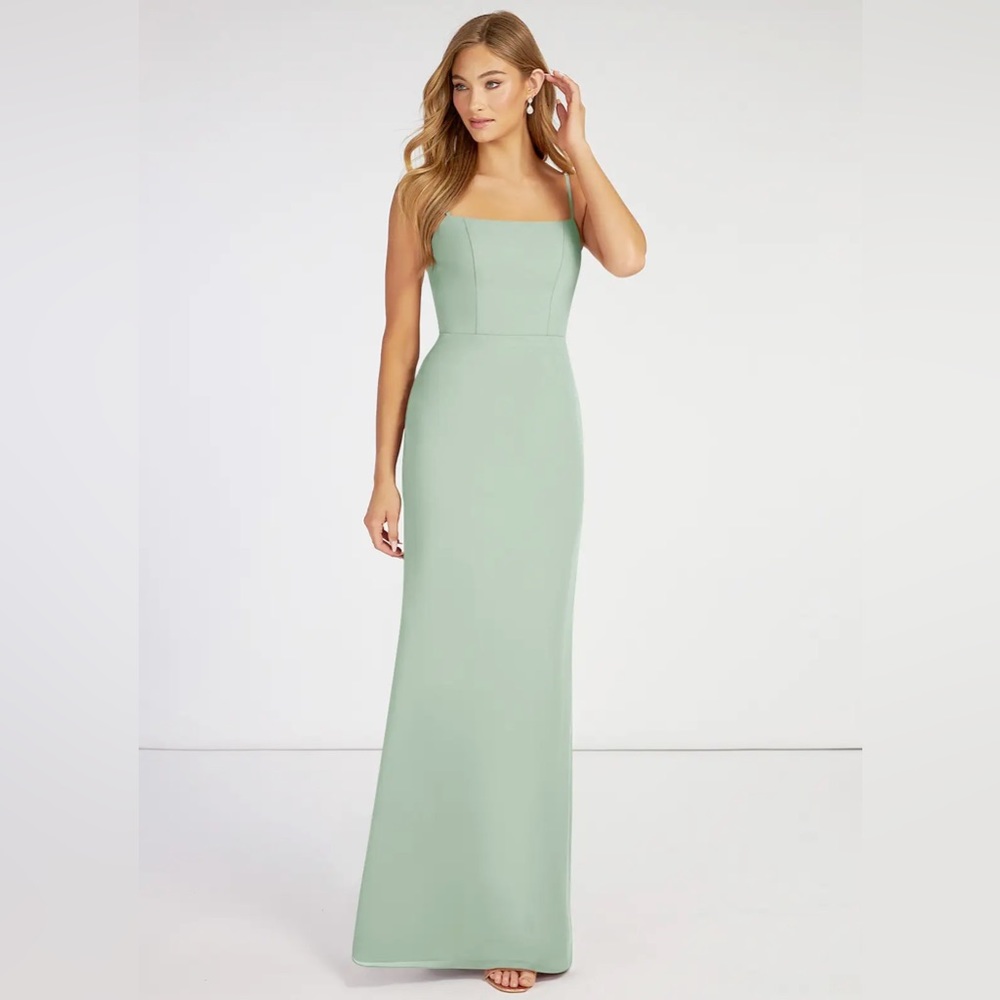 Bridesmaid Dress - green/blue/teal